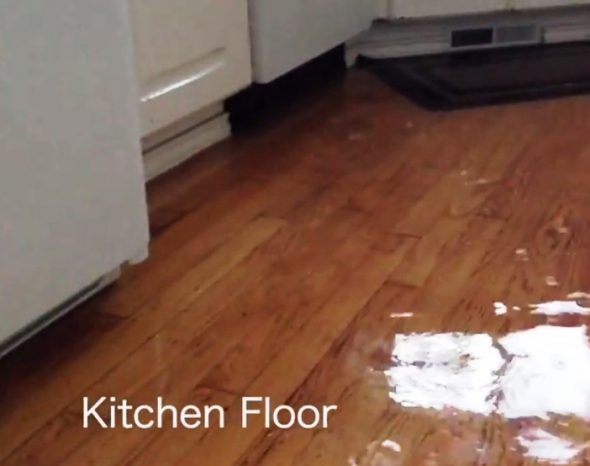 water damage picture