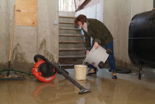 Flooded floors in Brisbane